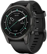 Relógio GPS Garmin Epix Pro (Gen 2) Sapphire Edition 42MM 010-02802-14 Carbon Grey/Black