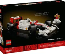 Lego Interactivo Mclaren MP4-4 Y Ayrton Senna Plastico +18 Multicolor