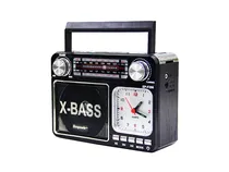 Radio Ecopower EP-F206 - USB - SD - Relogio - Bivolt