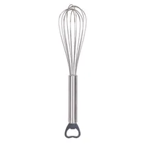 Batedor de Varas com Abridor Aço Inox 28 CM