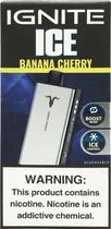 Vape Descartável Ignite V400 Ice Banana Cherry 40000 Puffs