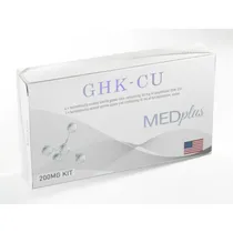Medplus Peptideo GHK-Cu 50MG X 4AMP/200MG Kit + 10ML Agua Bacteriostat