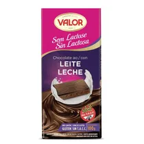 Chocolate Valor de Leche Sin Lactosa 100GR