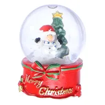 Bola Natalina Boneco de Neve e Arvoreta