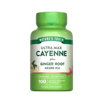 Vitamina Nature's Truth Cayenne 100 Cápsulas
