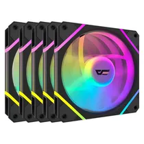 Cooler Fan Aigo Darkflash DM12 Pro 5X1 Black