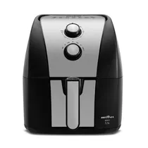 Fritadeira Elétrica Britânia Air Fryer Gold BFR51 - 1500W - 5.5L - 220V/60HZ - Preto e Prata