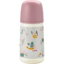 Suavinex Nursery Biberon 270 PP Fisio FM A Walk i4 Sil 3M+ Rosa