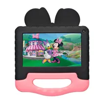 Tablet Multilaser Kids NB619 Minnie - 4/64GB - Wi-Fi - 9" - Preto  Tablet Mult...