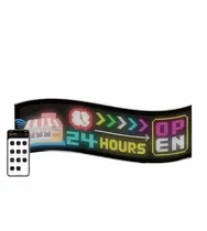 Painel LED Satellite A-MP34 4096LED 63X20CM