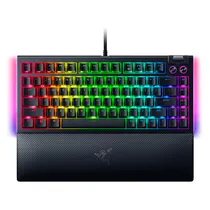 Teclado Gamer Razer Blackwidow V4 RZ03-05003400-R3U1 RGB Switch Hotswap Layout 75% USB - Phantom Verde