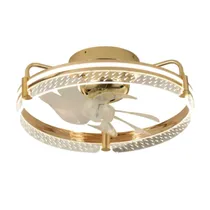 Ventilador de Teto Satellite A-FAN7104 - com Luminária - Bivolt - Dourado