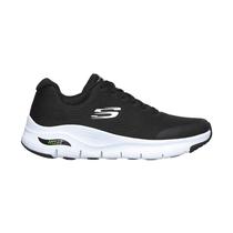 Tenis Skechers Masculino Arch Fit Preto e Branco 232040BKW