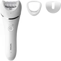 Depiladora Philips Série 8000 BRE700/00 Seco e Molhado Recarregável – Branco