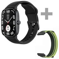 Smartwatch Haylou RS5 LS19 - Bluetooth - Pulseira Extra - Preto
