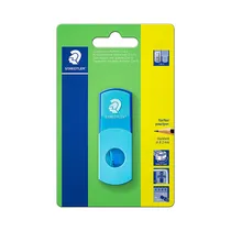 Sacapuntas Con Borrador Staedtler 511SEF30BK Turquesa Neón