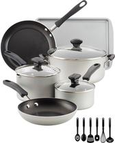 Jogo de Utensillios de Cozinha Farberware - 22304 15PCS (Cinza)