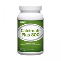 Calcio Calcimate Plus 800 GNC 120 Capsulas