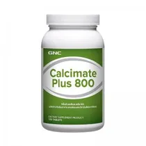 Cálcio Calcimate Plus 800 GNC 120 Cápsulas