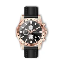 Relógio Analógico Masculino Daniel Klein Exclusive DK.1.12474-3 - Rosa Ouro e Preto