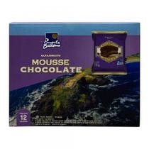 Alfajorcito Punta Ballena Recheio Mousse Chocolate Cobertura Chocolate Ao Leite 12X20G