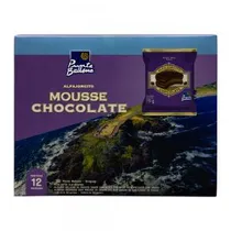 Alfajorcito Punta Ballena Recheio Mousse Chocolate Cobertura Chocolate Ao Leite 12X20G