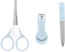Kit Manicure com Estojo Azul Buba - 18093
