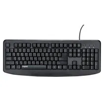 Teclado Rapoo NK2500 Ingles USB Black