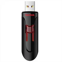 Pendrive Sandisk Z600 Cruzer Glide 128GB USB 3.0 - Preto