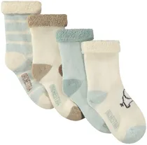 Meias para Bebês Orchestra ANAO8B-Vec - Masculina (4 Pares)