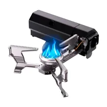 Fogão Portátil Smartfy FP01 - 2600W - Dobrável - A Gás Butano - 1 Boca - Preto  Fogão Portá...