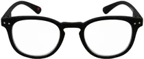 Óculos de Grau B+D Cube Reader +2.50 2225-99-25 Matt Black