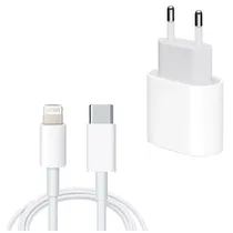 Carregador Ecopower EP-7060 Lightning USB-C 20 W - Branco