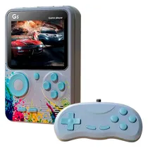 Console Portátil Game Box G5 500 Jogos - Azul Cinza