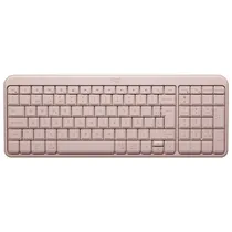 Teclado Logitech K250 Wireless / Espanhol - Rosa (920-013447)