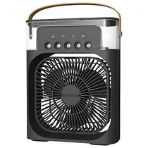 Mini Ventilador Prosper P207-P 3 Pás 10 Watts com Umidificador - Preto