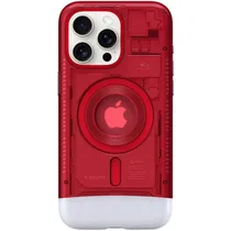 Capa Spigen iPhone 15 Pro Max ACS06609 Classic C1 Magfit - Ruby