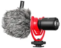 Microfone Shotgun Boya BY-MM1+ Super-Cardióide para Câmeras e Smartphones