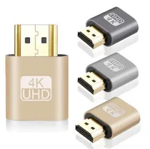 Adaptador HDMI Simulador de Exibicao 4K Mineracao  Adaptador H...