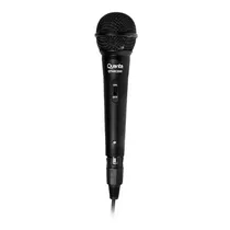 Microfone Dinâmico Quanta QTMIC200 - Preto