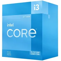 Processador Intel 12TH Gen i3-12100F Quad Core de 3.3GHZ com Cache 12MB  Processador...
