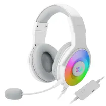 Headset Gamer Redragon Pandora 2 RGB USB 3.5MM - Branco