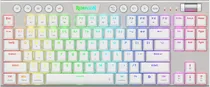 Teclado Gaming Redragon Horus Pro TKL K621W-RGB Pro Branco (Inglês Sem Fio) Switch Red