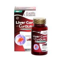 Vitamina Earth's Creation Liver Care With Curqlife 60 Cápsulas