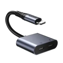 Adaptador Auxiliar SY-C02 (2 e 1) Usbc/3.5MM/USB-C Joyroom
