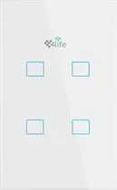 Interruptor Smart 4LIFE FLT4SWZ Branco