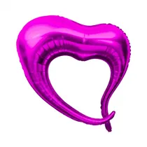Balao para Festas Coracao YSBLD31 Lilas