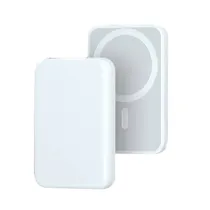 Carregador Apple Magsafe Sem Fio 5000MAH iPhone Branco