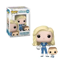 Muñeco Funko Pop Marvel The Fantastic 4 First Steps Invisible Woman & Franklin 1514  Muñeco Funk...