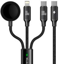 Cabo Mcdodo CA-4940 3 Em 1 100W Fast Charging Cable - 1.2M